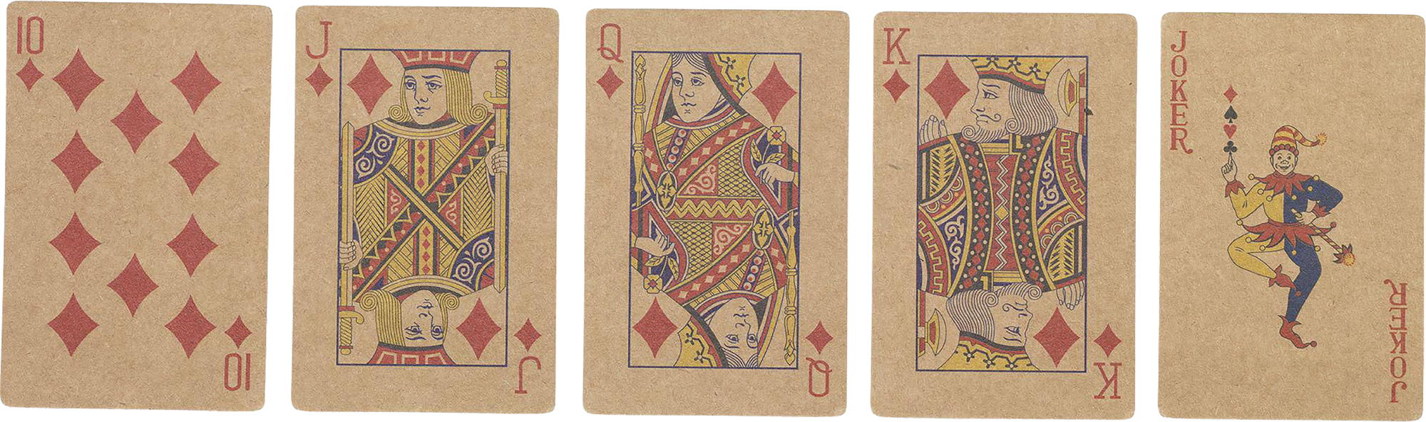 Picture of Recycled playing cards