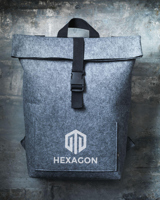 RPET Felt backpack 261265_003 (Grey)