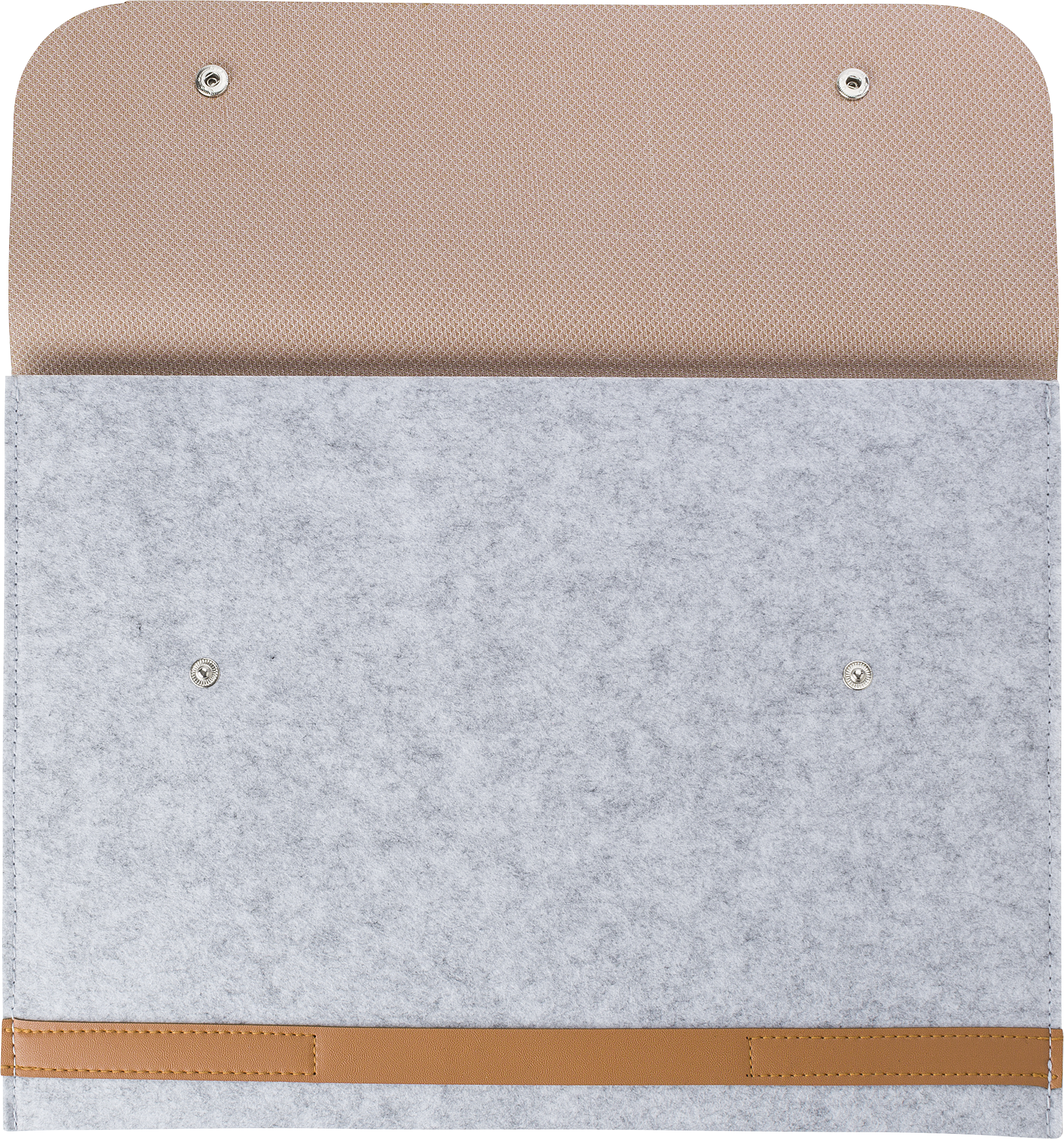 Picture of RPET felt laptop pouch
