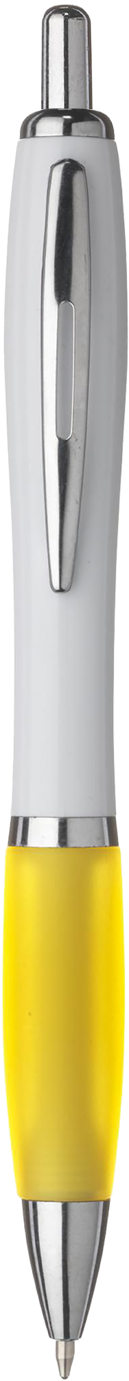 Picture of White pen with coloured grip