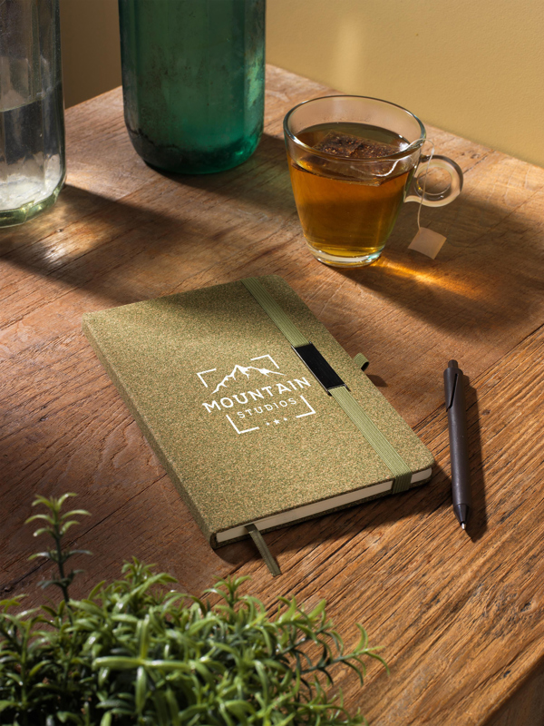TeaGround notebook (approx A5) 1488816_011 (Brown)