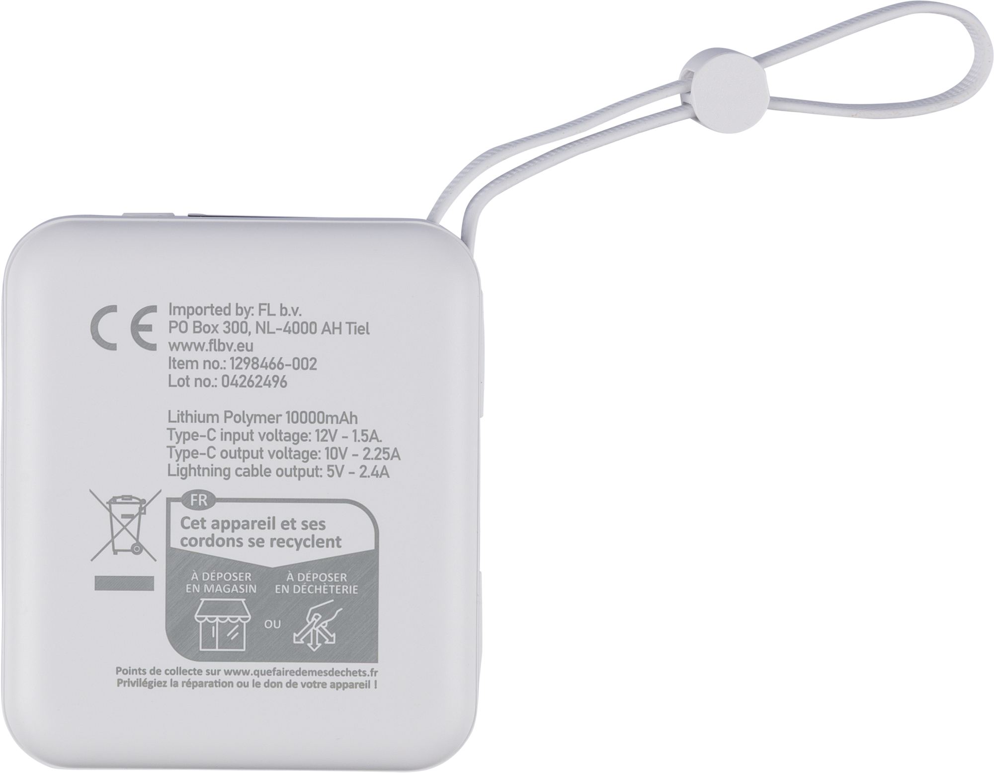 Picture of Recycled power bank (10,000 mAh)