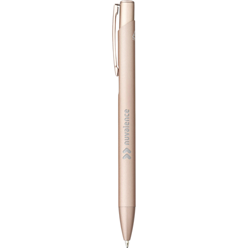 Recycled matt aluminium ballpen