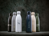 Topflask recycled double walled bottle (500ml) 265691_002 (White)