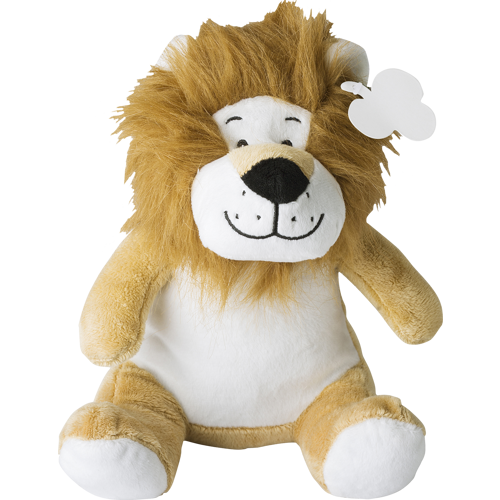 Plush lion, suitable for direct digital print