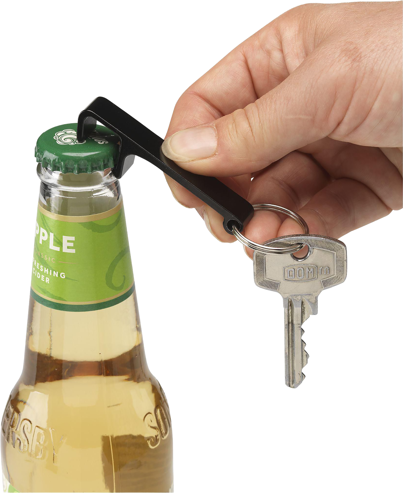 Picture of Recycled aluminium bottle opener phone stand