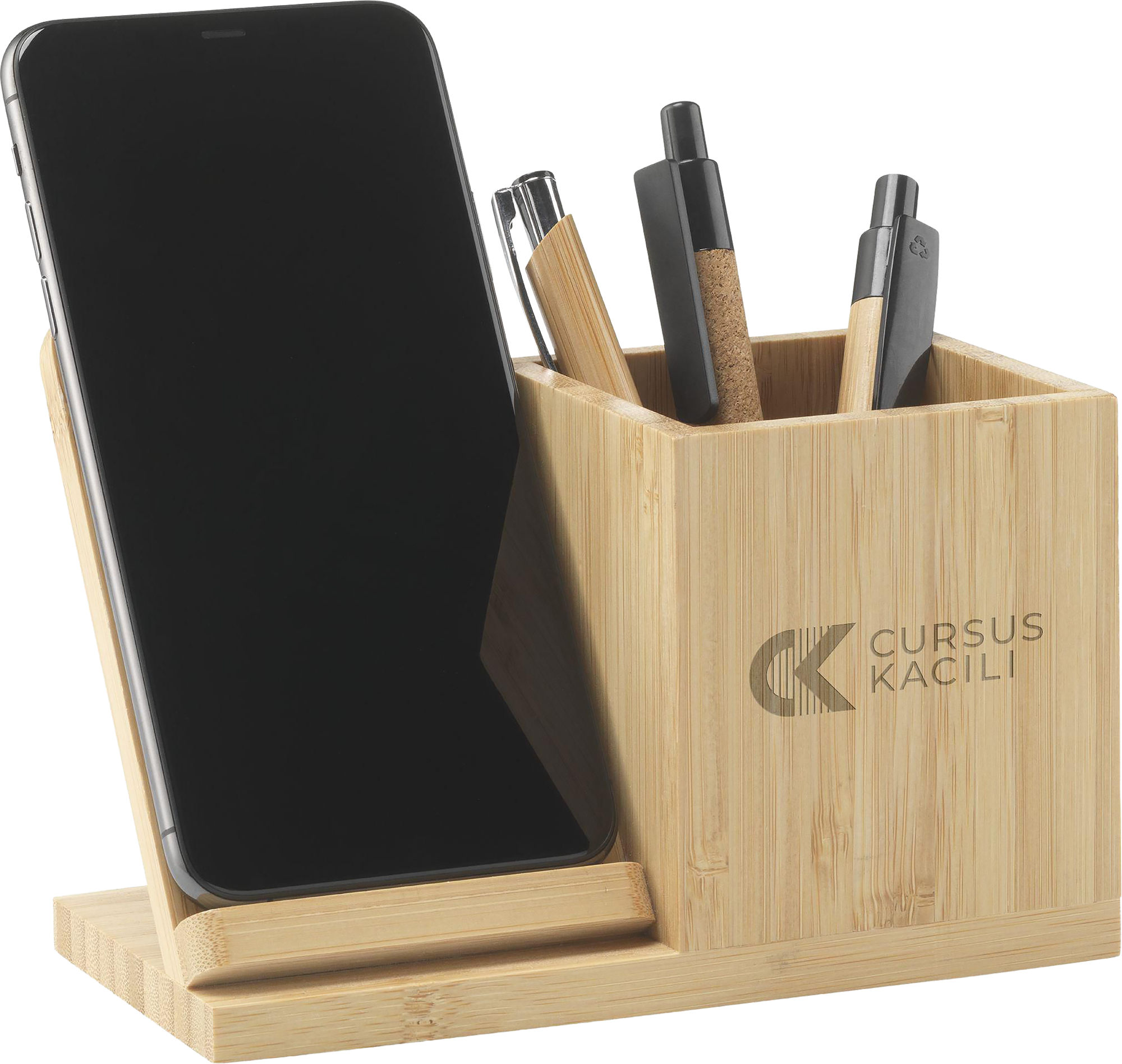 Picture of Bamboo charger and pen holder