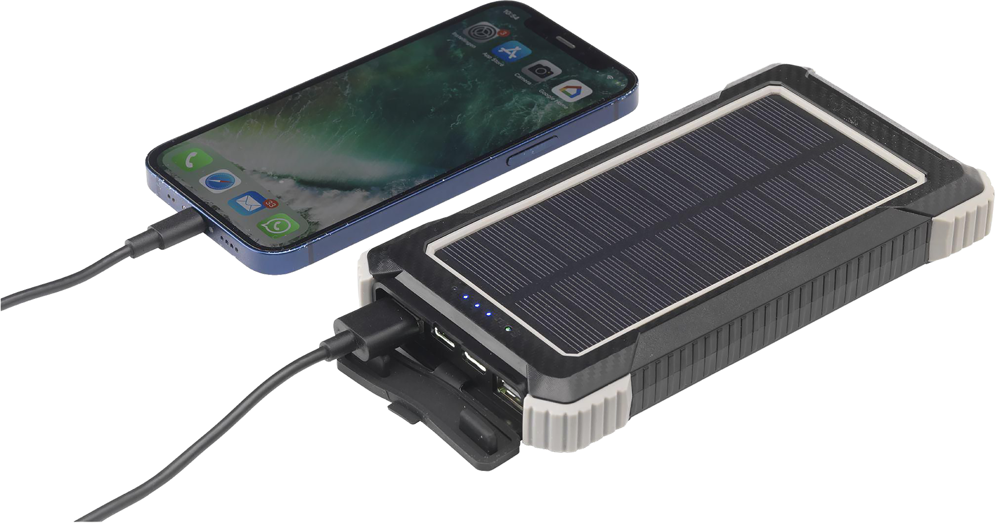 Picture of Recycled ABS solar power bank (10,000mAh)