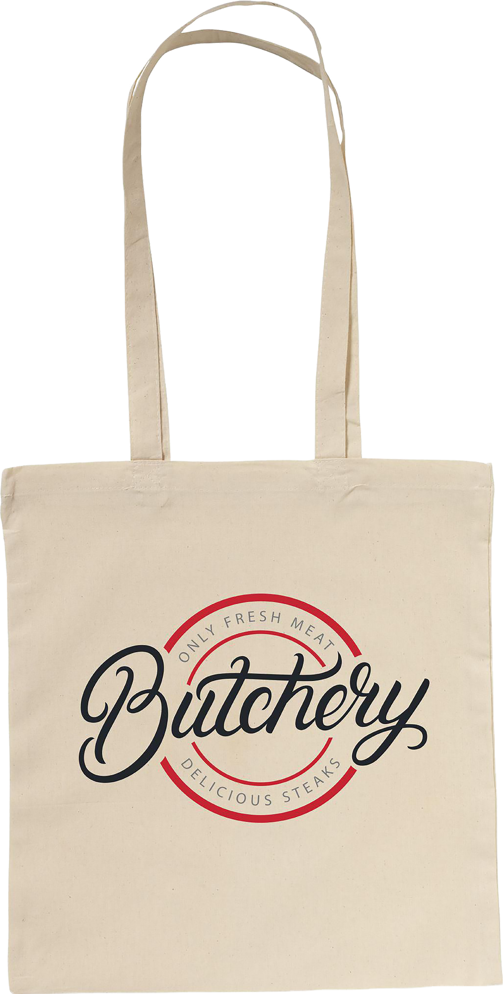 Picture of Cotton shopping bag with long handles (100gsm/2.9oz)