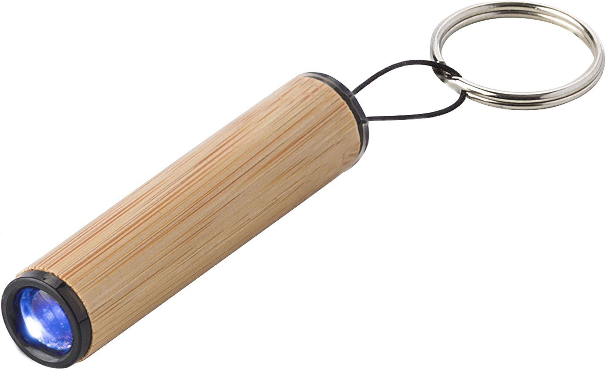 Bamboo mini torch keyring