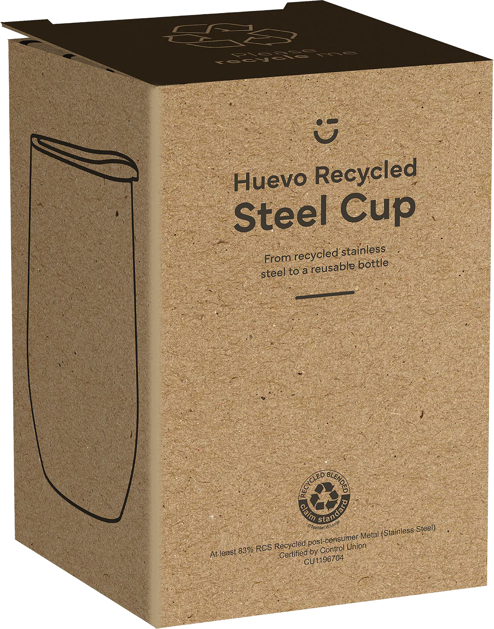 Picture of Recycled steel double walled mug (350ml)