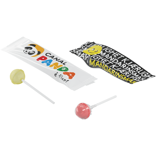 Flow pack ball lollipop (approx. 8.5g)