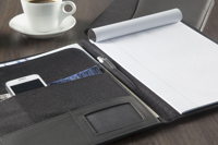 Conference folder (A4) 264756_001 (Black)