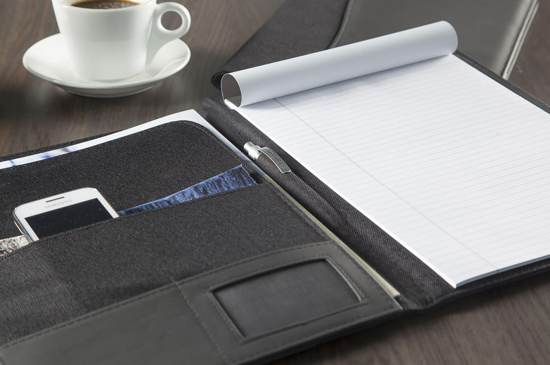 Conference folder (A4) 264756_001 (Black)