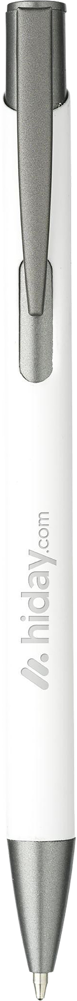 Picture of Ebony soft touch recycled aluminium ballpen