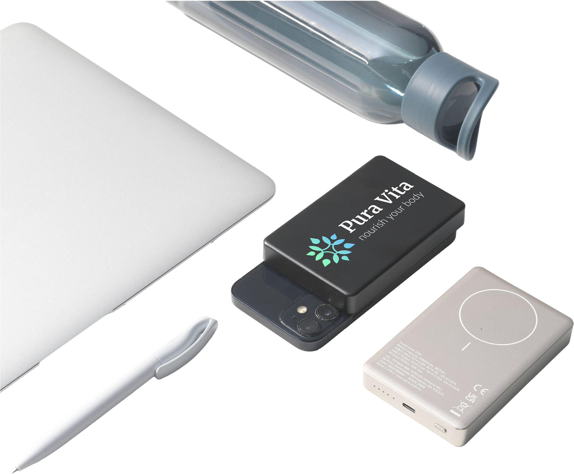 Picture of Wireless recycled Magsafe power bank (10,000 mAh)