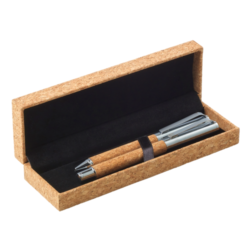 Cork writing set