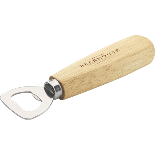 Beechwood bottle opener