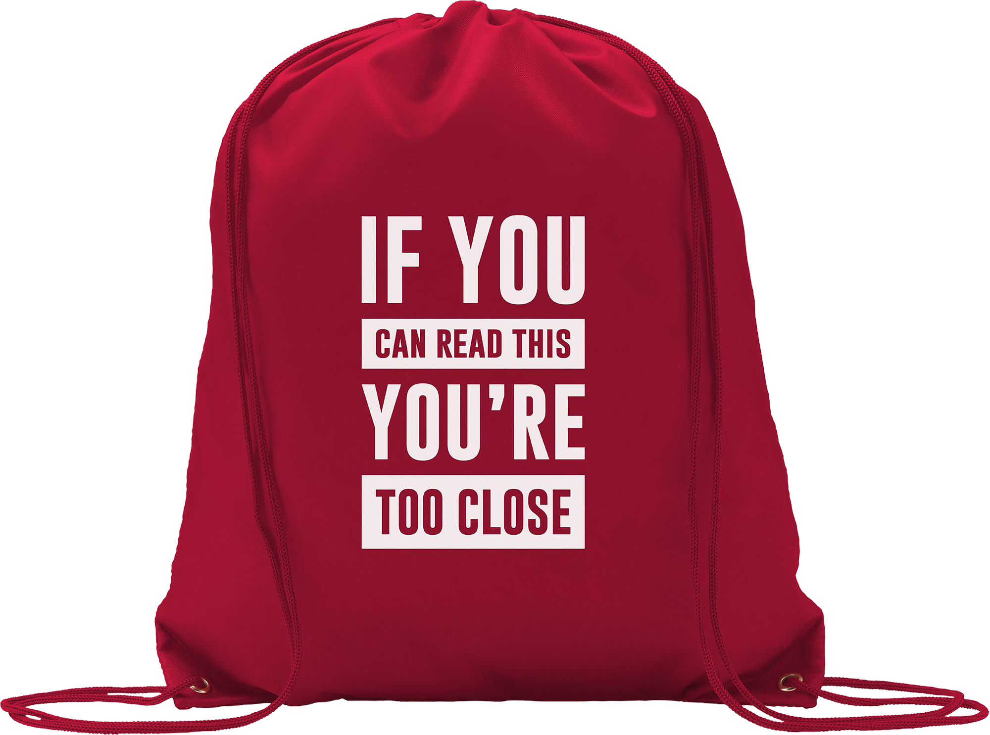 Picture of Drawstring polyester backpack
