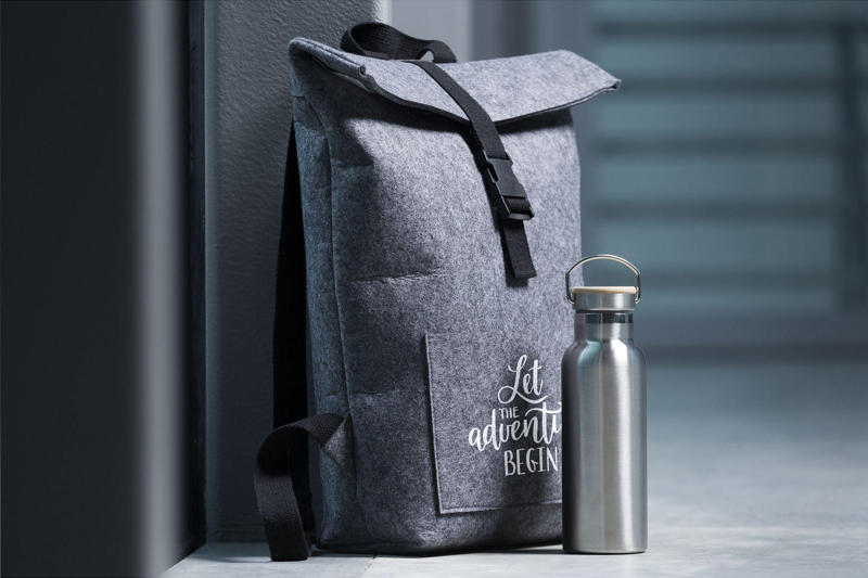 RPET Felt backpack 261265_003 (Grey)