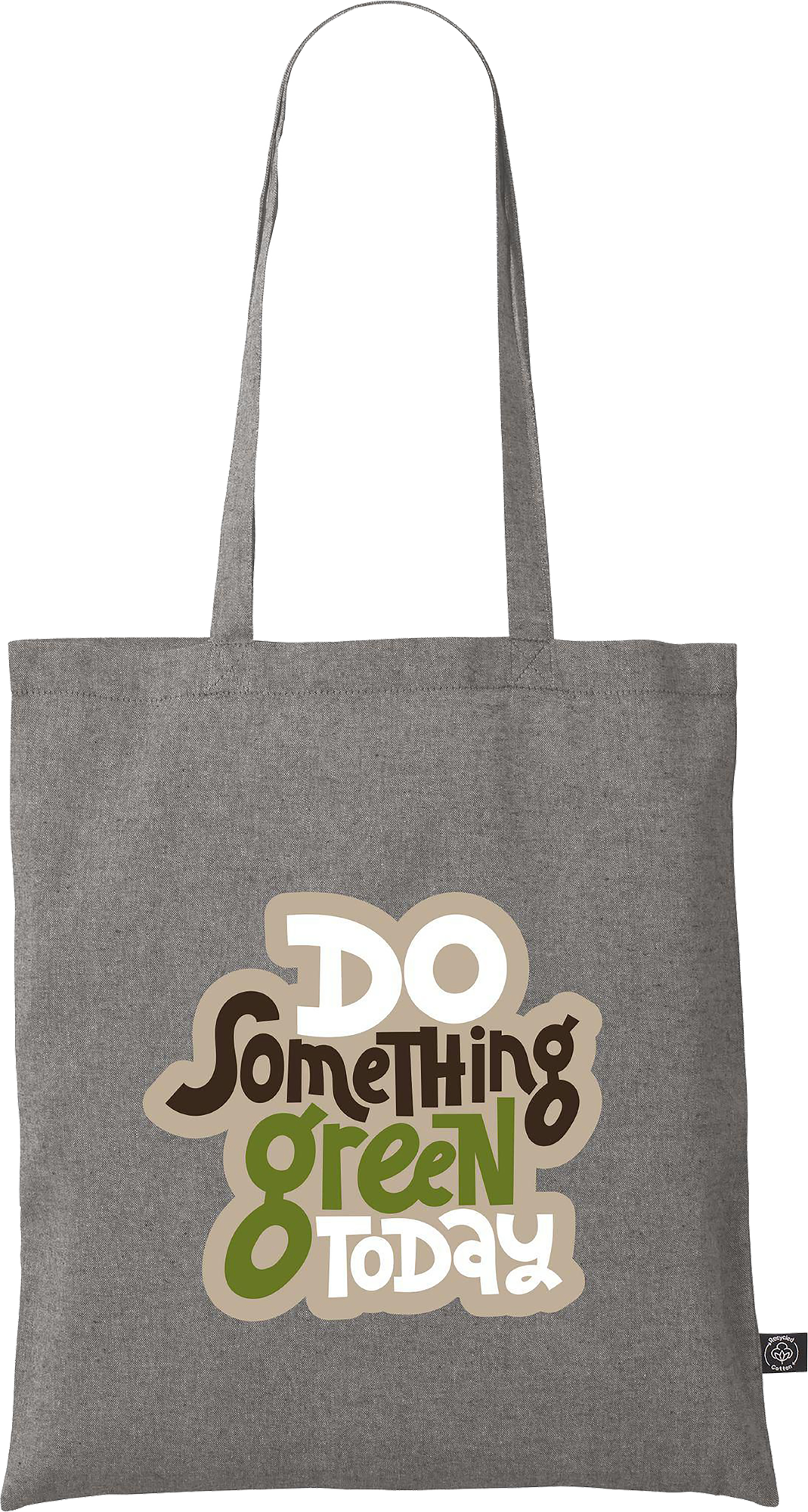 Picture of Recycled cotton shopper (180gsm/5.30z)