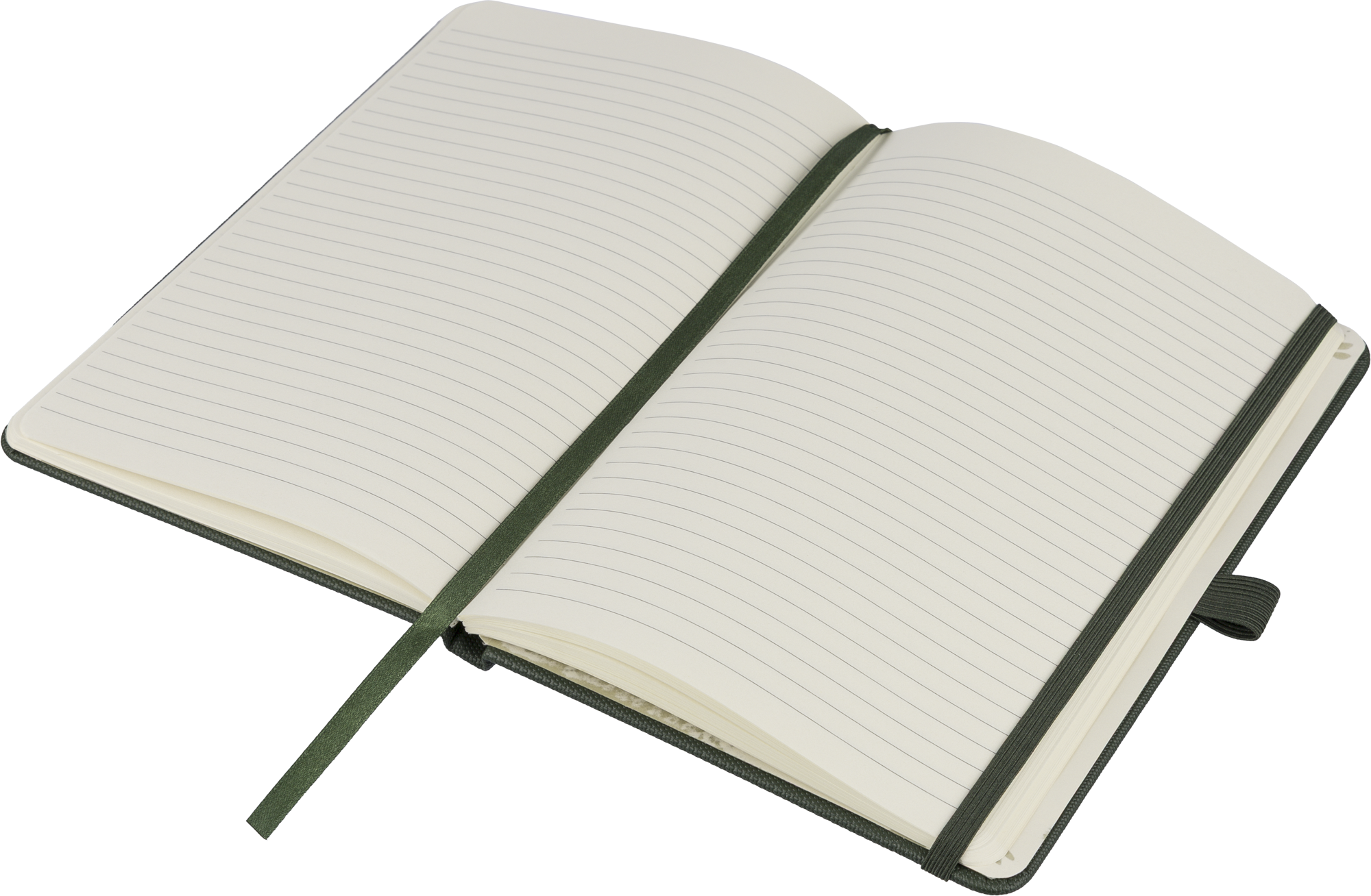 Picture of RPET polyester notebook (approx. A5)