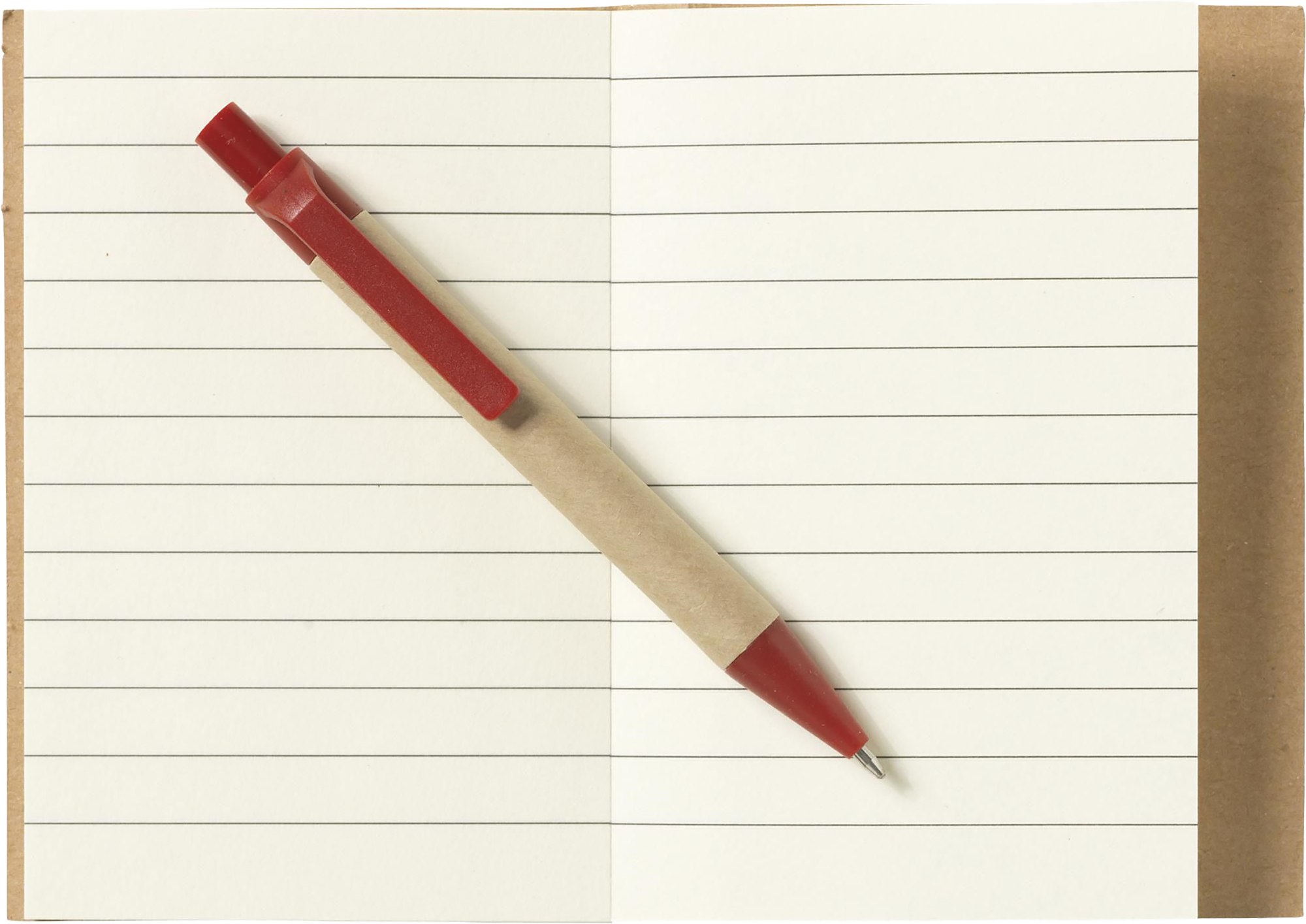 Picture of  Recycled mini notebook and pen (approx A7)