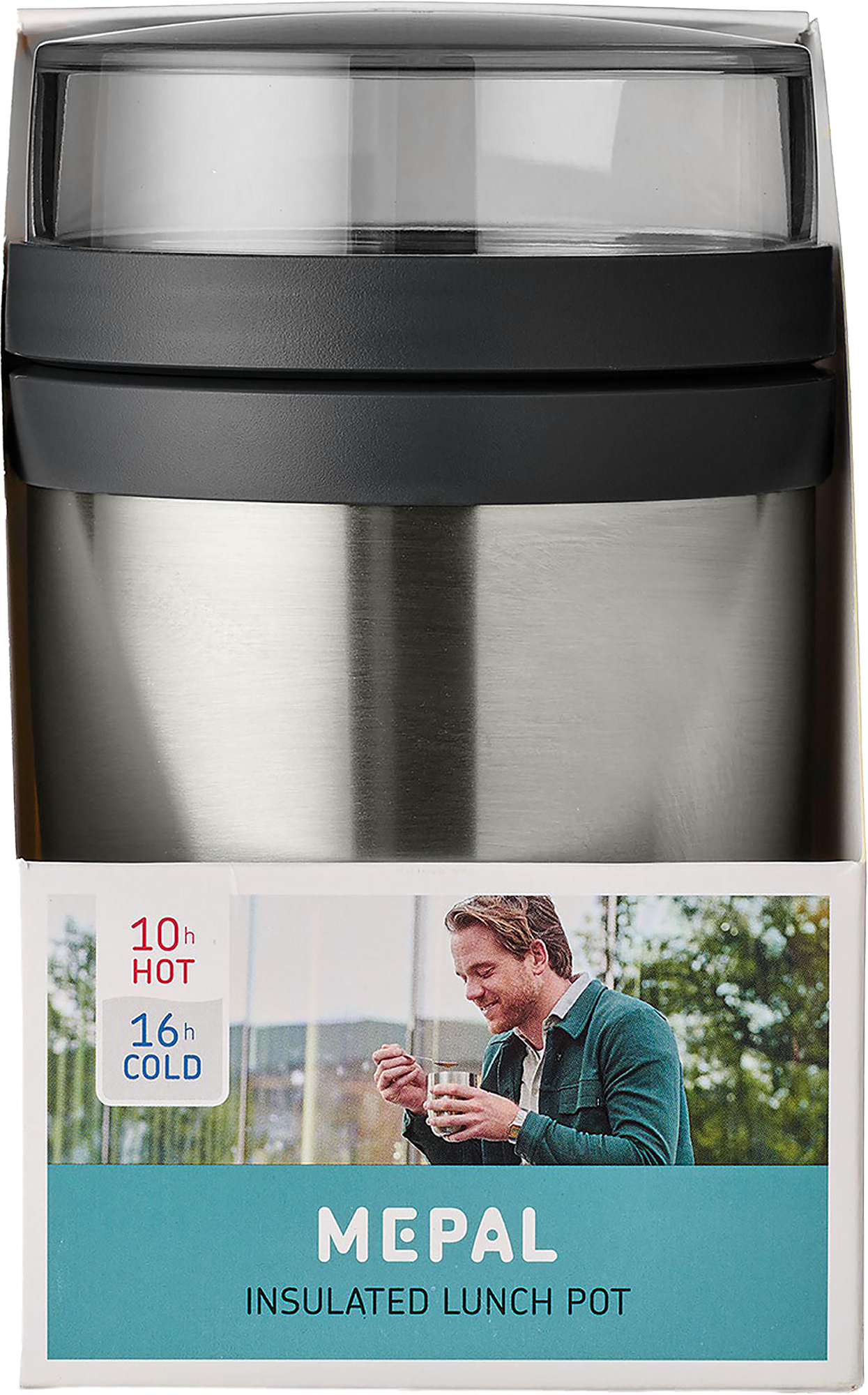 Picture of Mepal insulated stainless steel lunch pot Ellipse (500ml)
