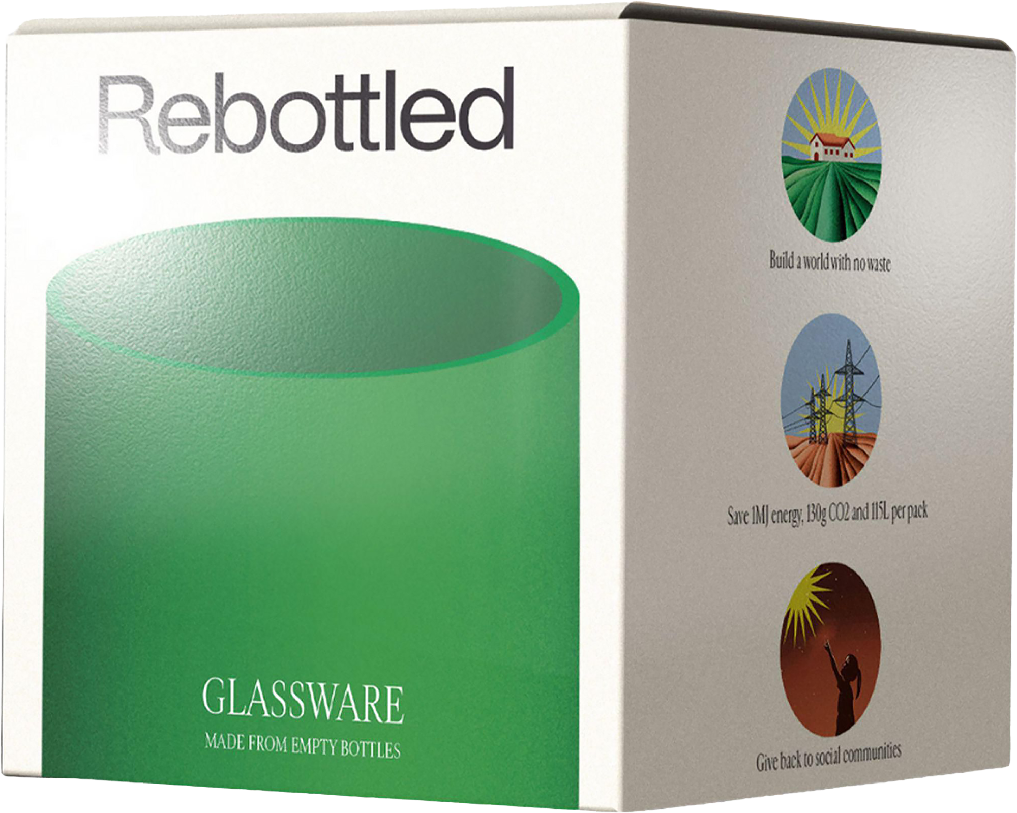 Picture of Rebottled® short tumbler (250ml)