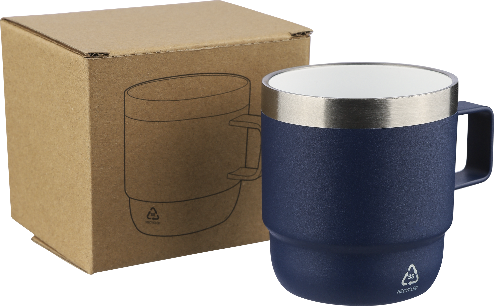 Picture of Recycled double walled small mug (180ml)