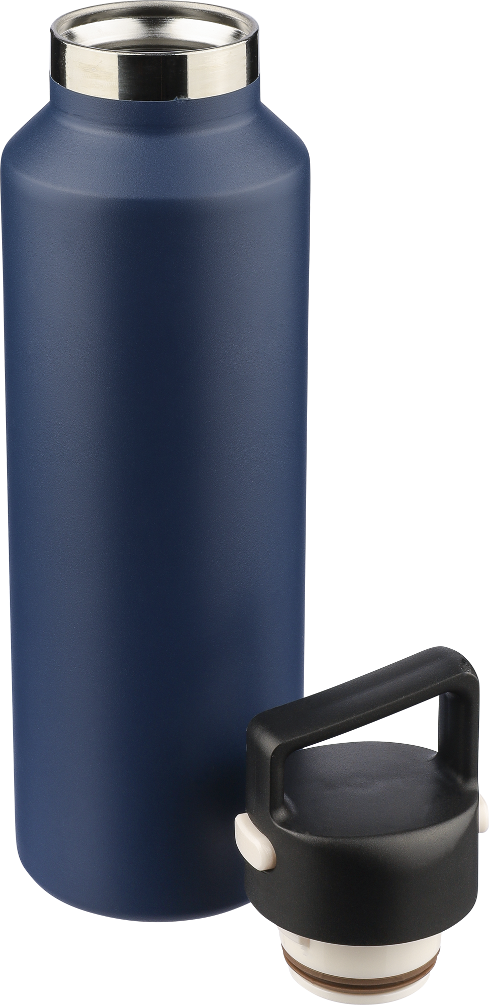 Picture of Recycled stainless steel double walled bottle (600ml)