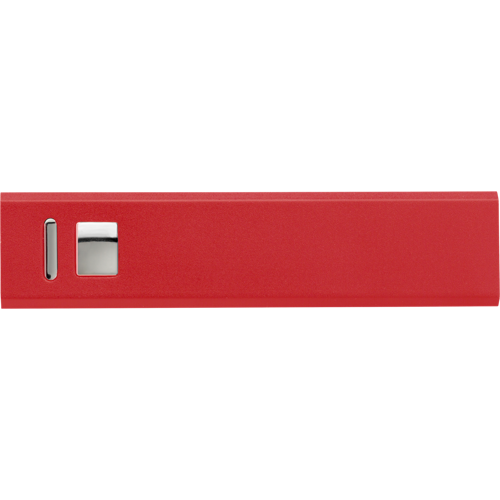 Aluminium power bank. (2600 mAh)