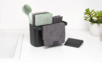 Brabantia Sinkside organiser cleaning set 262981_491 (Dark Grey)