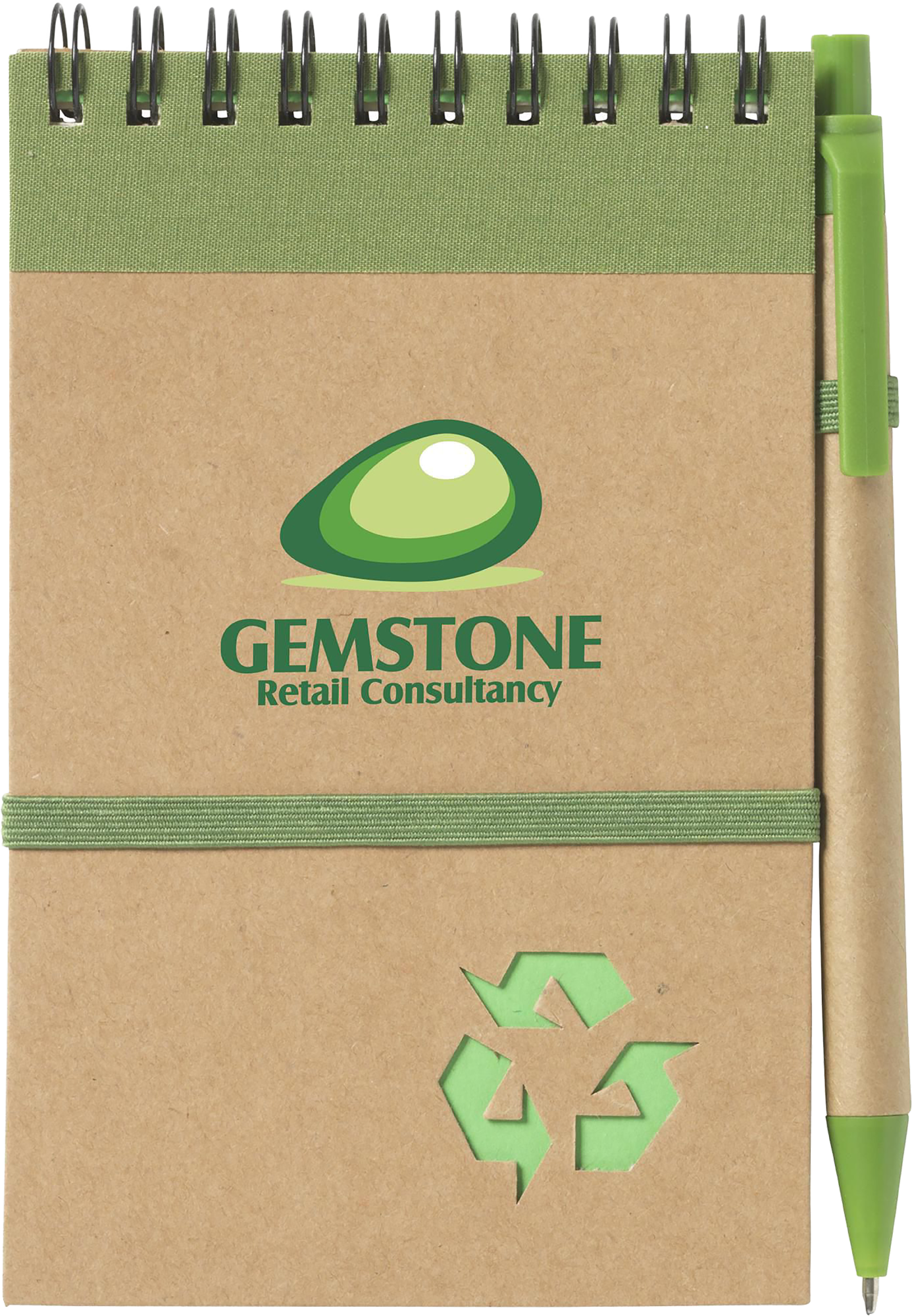Picture of Recycled notebook and pen