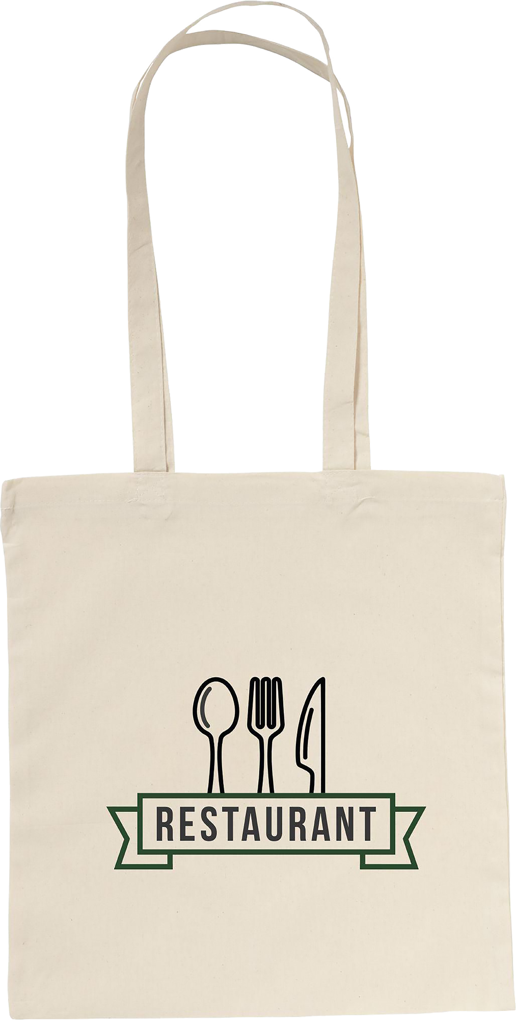 Picture of Long handle cotton shopper (135gsm/3.98oz)
