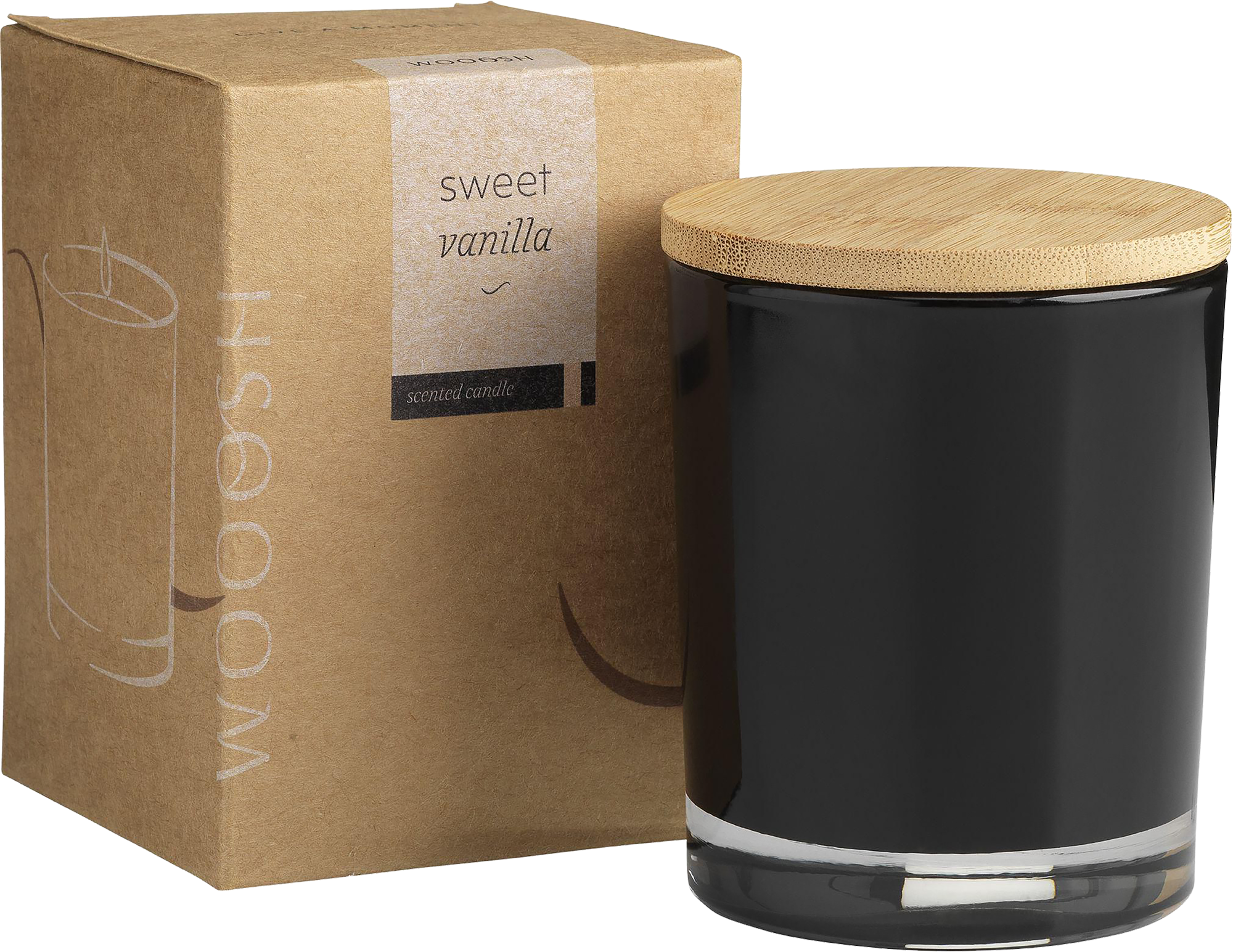 Picture of Wooosh scented candle (sweet vanilla)