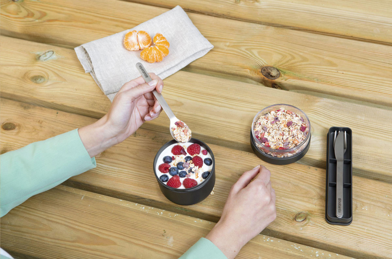 Brabantia Make & Take breakfast bowl (500ml) 262950_491 (Dark Grey)