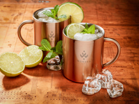 Recycled steel mug (300ml) 265403_998 (Light copper)
