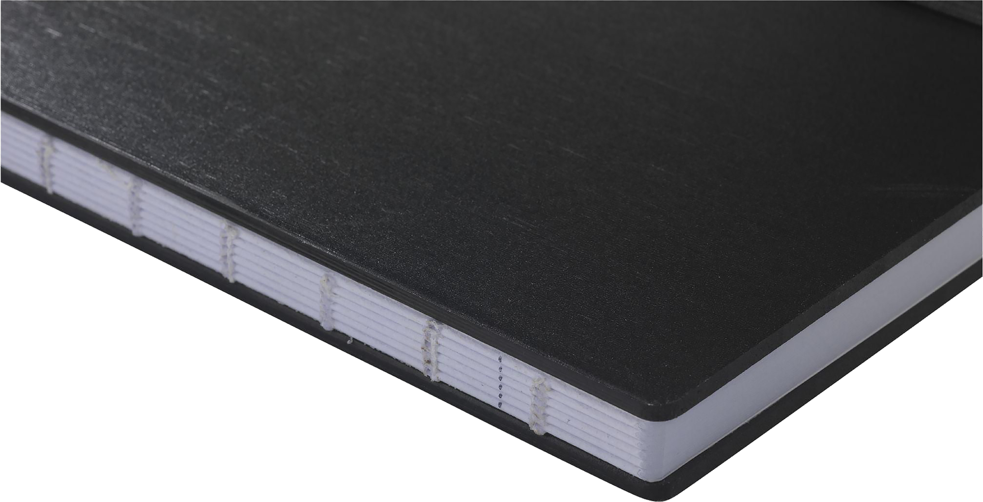 Picture of Bamboo cover notebook with naked spine (approx. A5)