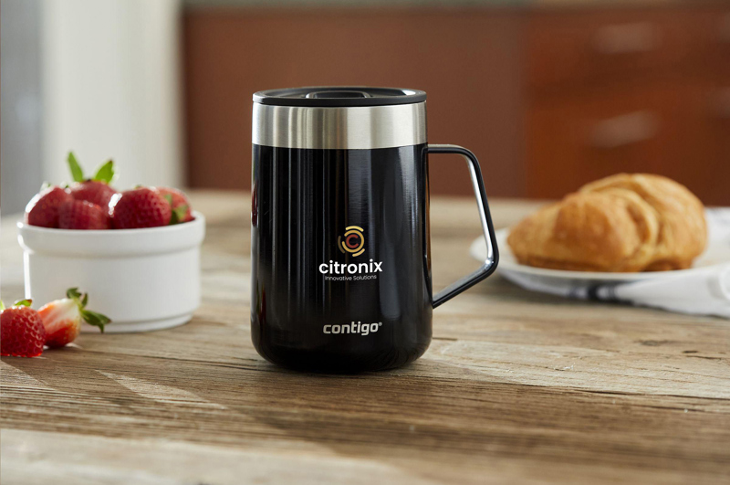Contigo® Streeterville double walled mug (420ml) 261495_001 (Black)