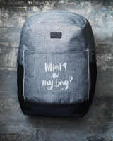  Anti-theft RFID backpack 268868_491 (Dark Grey)