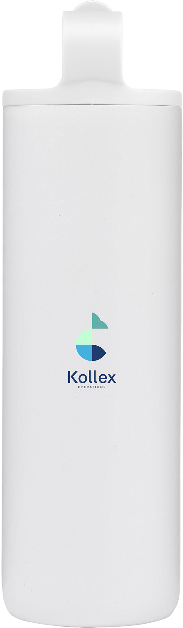 Picture of Recycled stainless steel bottle with straw (800ml)