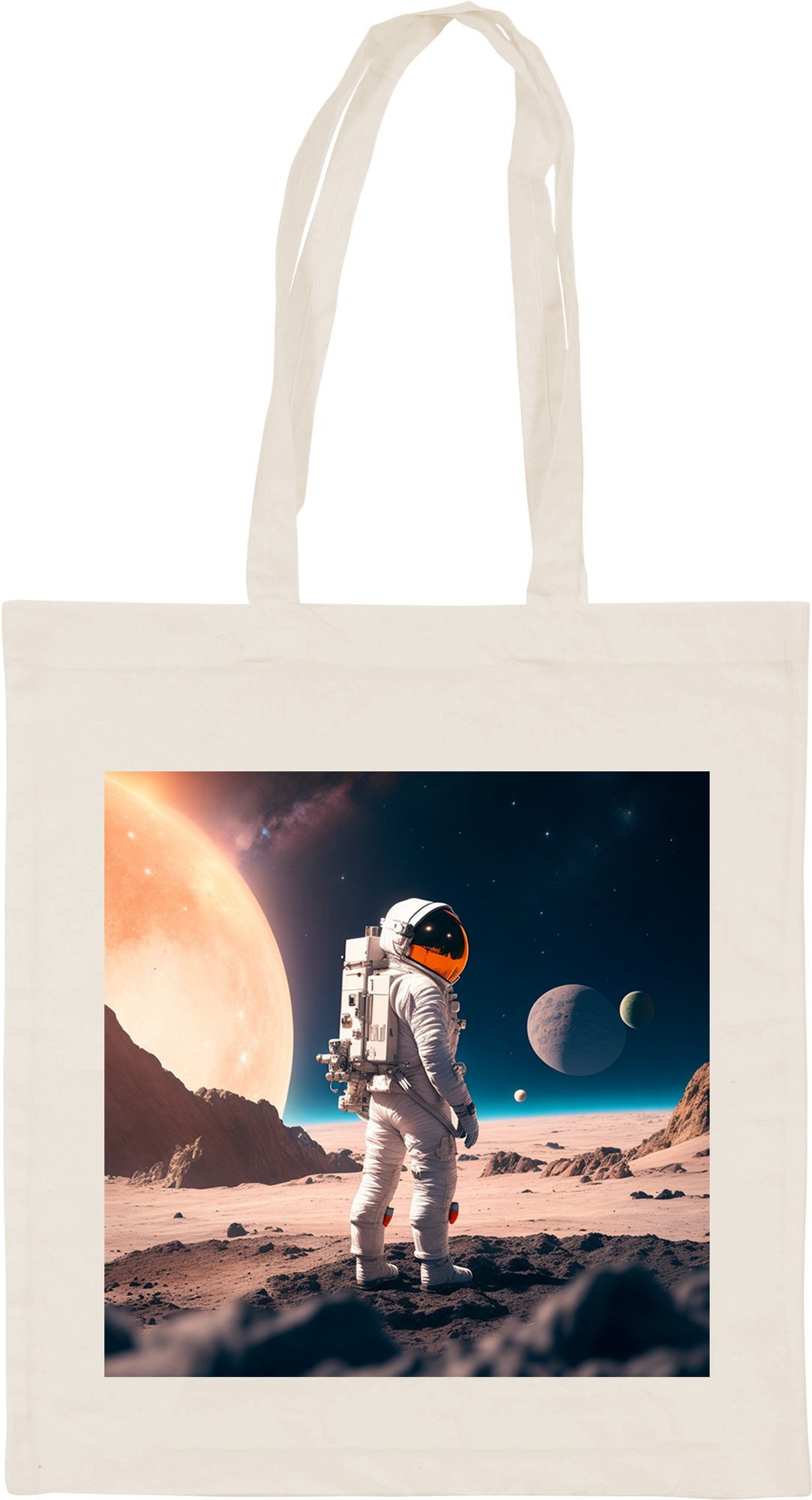 Picture of Cotton shopper bag. (125gsm/3.69oz)