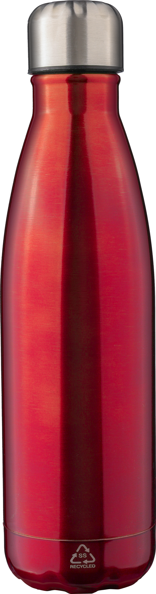 Picture of Recycled stainless steel double walled bottle (500ml)