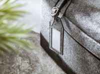 RPET felt luggage tag 269348_003 (Grey)