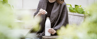 Topflask recycled double walled bottle (500ml) 265691_002 (White)