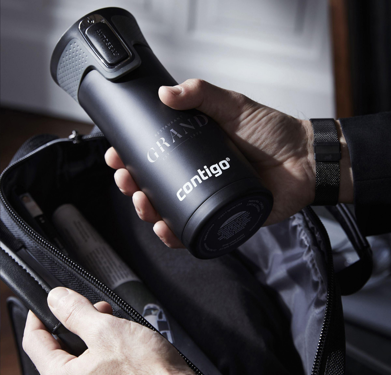 Contigo® double walled mug (470ml) 264972_001 (Black)