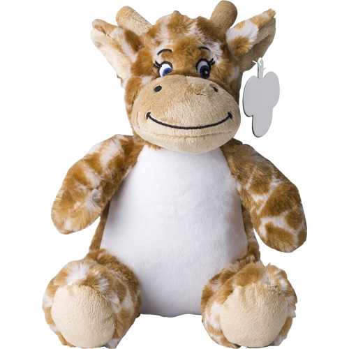 Plush giraffe, suitable for direct digital print