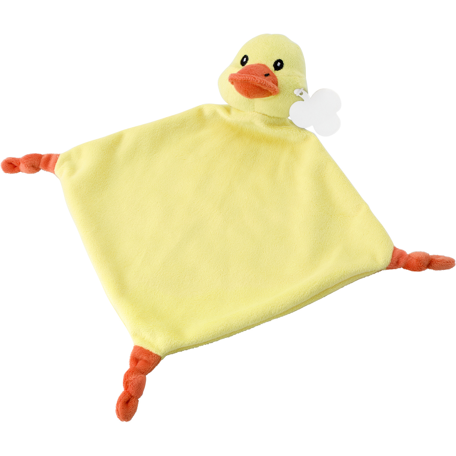 Plush animal comforter