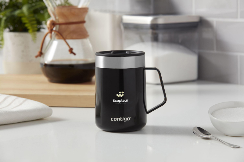 Contigo® Streeterville double walled mug (420ml) 261495_001 (Black)